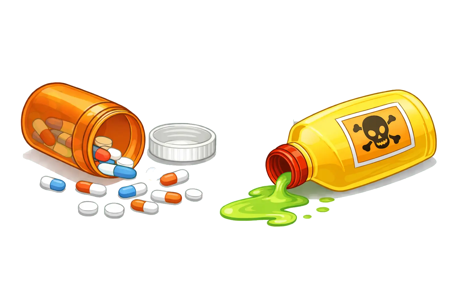 Erste Hilfe bei Kind: Vergiftungen durch Medikamente, Reinigungsmittel oder Batterien